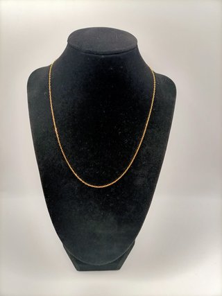 Cadena Oro 18k - Forzada - 2,16gr - 45,5ctms