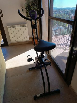 Bicicleta Estática Plegable