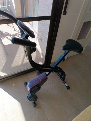 Bicicleta Estática Plegable