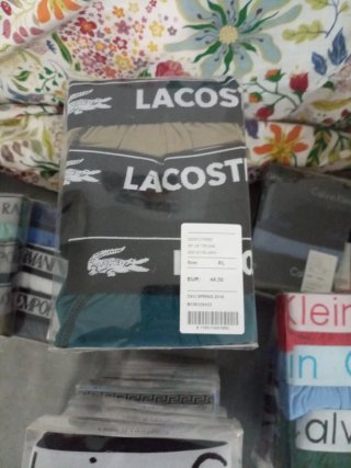 Calzoncillos Lacoste XL