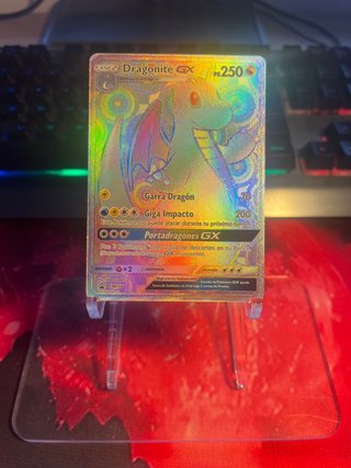 Carta Pokémon Dragonite GX PROMO SM156