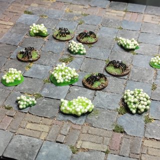 Huevos de araña para rol y mazmorras (unidad)