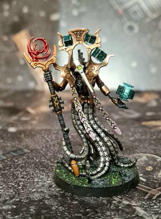 Ejército Necrones Warhammer 40k Pintado tabletop