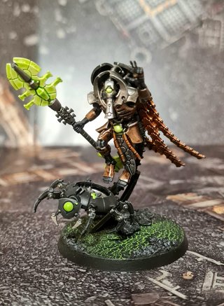 Ejército Necrones Warhammer 40k Pintado tabletop