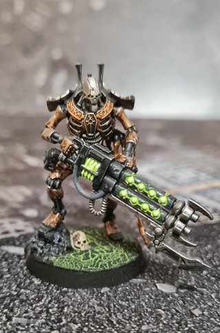 Ejército Necrones Warhammer 40k Pintado tabletop