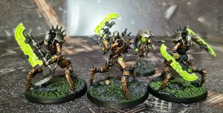 Ejército Necrones Warhammer 40k Pintado tabletop