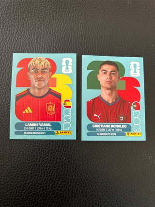 2 Figurine Fifa World Cup 2026 Yamal / Ronaldo