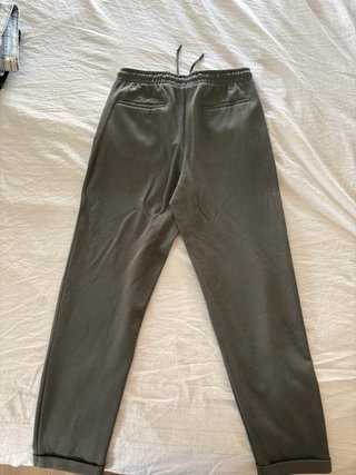 Pantalón Zara Verde Oliva