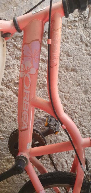 Bicicleta Orbea rosa niña