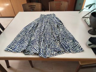 Falda larga pantalon de seda Adaptable S/M/L