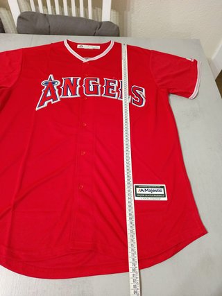 Camiseta MLB Los Angeles Angels Trout talla L