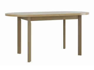 Mesa comedor ovalada extensible madera