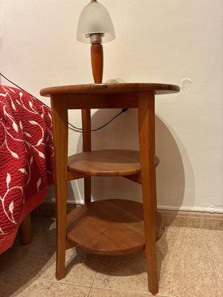 Mesita auxiliar Ikea Olsvik de Madera