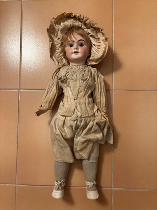 Muñeca Antigua Etienne Leconte Siglo XIX