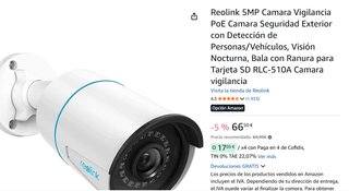 Cámara de Vigilancia PoE Reolink