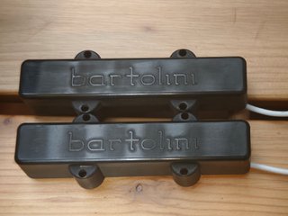Pastillas Bajo Bartolini J Bass 1990/91 6Cuerdas