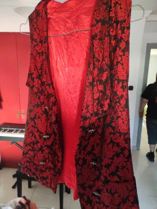 Chaleco Huertano Rojo y Negro