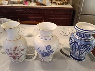 Set de 4 Jarrones de Cerámica
