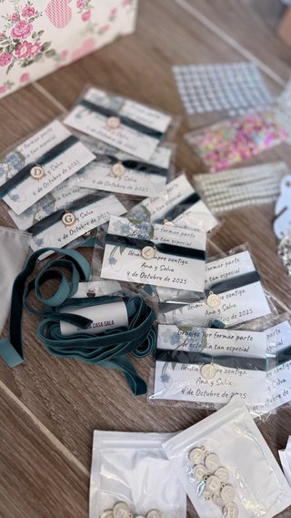 Lote Abalorios Manualidades pulseras elásticas