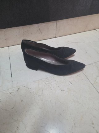 Zapatos de tacón negros talla 36