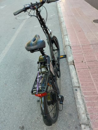 Bicicleta plegable eléctrica 20"