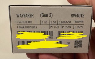 Gafas Ray-Ban Wayfarer Gen 2 Transitions