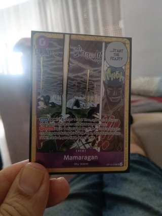Carta One Piece Mamaragan Evento