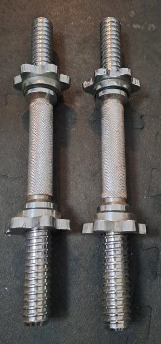 2 Mancuernas Rosca 30mm