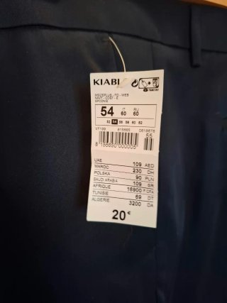 Traje Hombre completo Talla grande