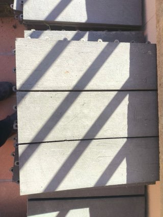 Losetas Resina Exterior 30x30 cm (160 uds)