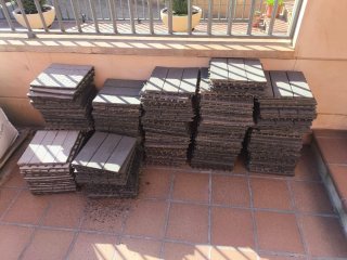 Losetas Resina Exterior 30x30 cm (160 uds)