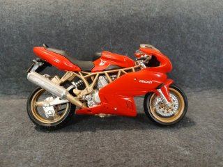 Moto Ducati 1/18 Roja