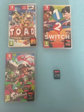 4 Juegos para Nintendo Switch