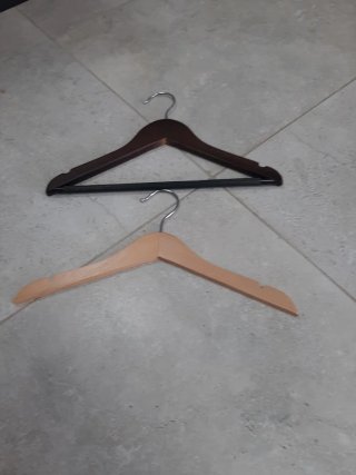 Perchas de madera para ropa infantil