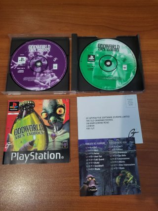 Oddworld Abe's Exoddus (PlayStation 1)