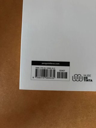 Libro invisible. Nuevo sin usar