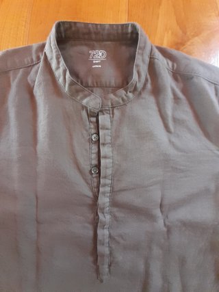 Camicia collo coreana 72D cotone taglia M