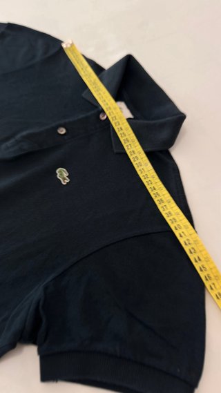Polo Lacoste Vintage Azul Marino