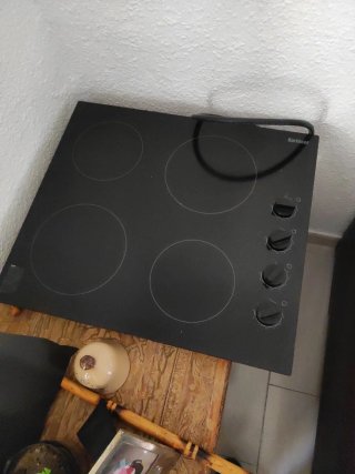 Placa vitrocerámica Kartocar 4 fuegos