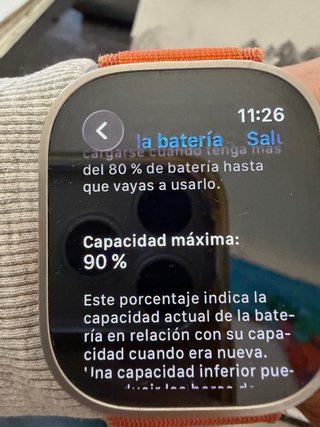 Apple Watch Ultra 1 impoluto (90% Batería) 49 mm