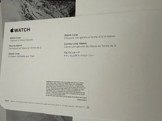 Apple Watch Ultra 1 impoluto (90% Batería) 49 mm