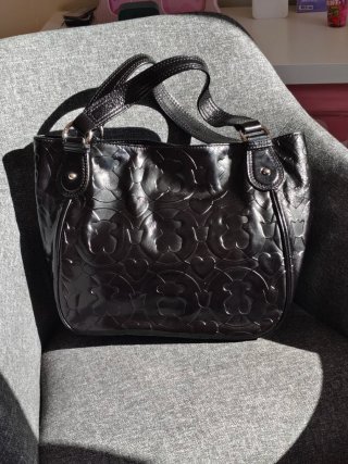 Bolso Tous de Cuero Negro