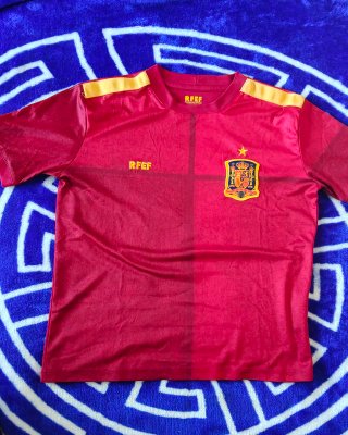 Camiseta de España Manga Corta Talla 14