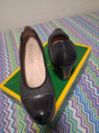 Zapatos de Mujer Pitillos. Negro Talla 39