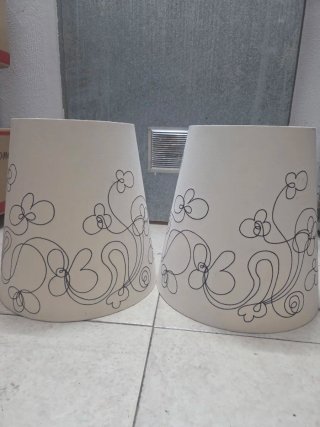 2 Pantallas de Lámpara IKEA