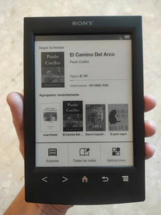 Sony PRS-T2 Lector Ebook Negro