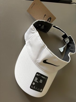Visera de Tenis Nike Blanca