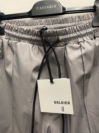 Pantaloni Soldier grigi uomo taglia S nuovi