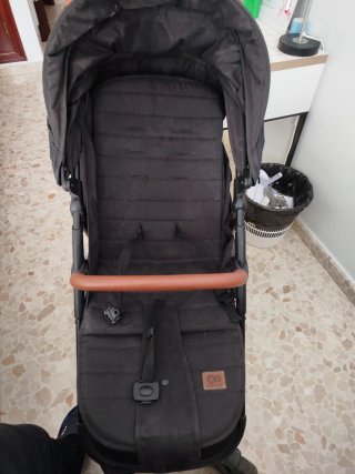 Carro de bebé negro