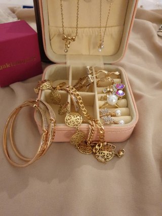 Lote de Joyas Chapadas en Oro 18k